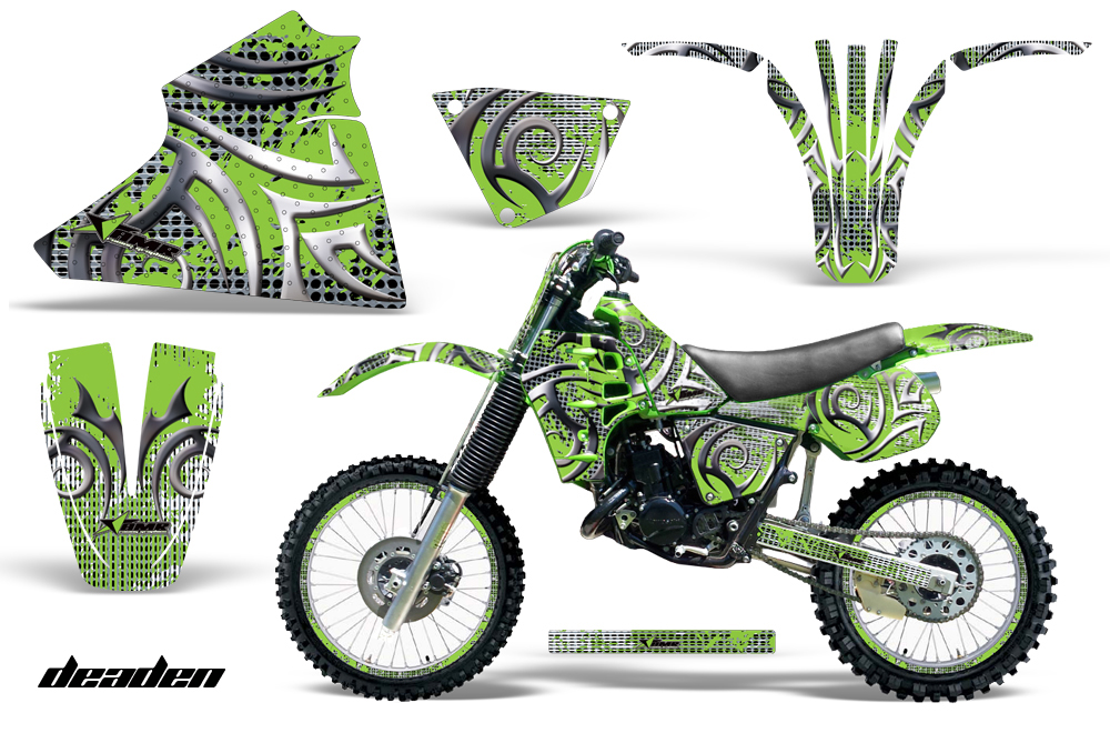 Kawasaki KX125 1983-1985 Graphics Kit Decal Deaden G NPs